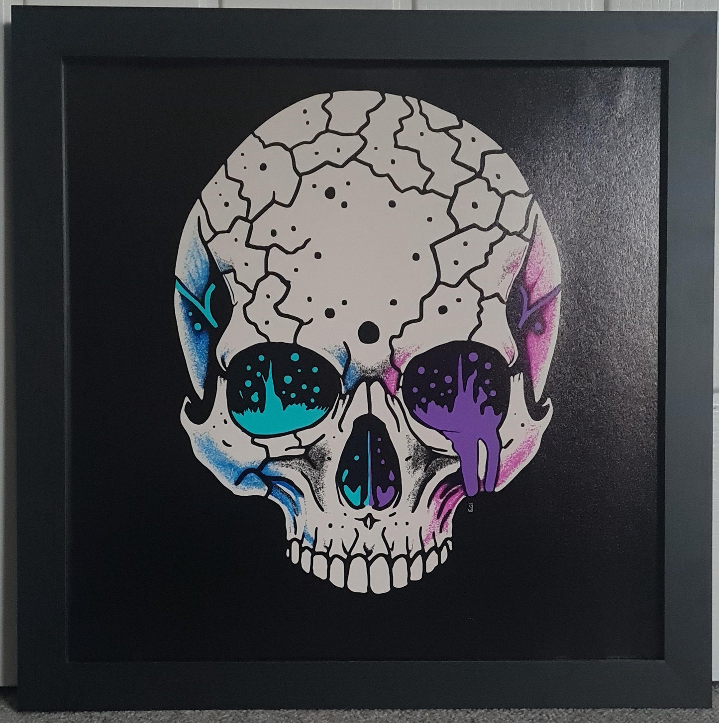 Enchanted Skull - Giclée Art Print