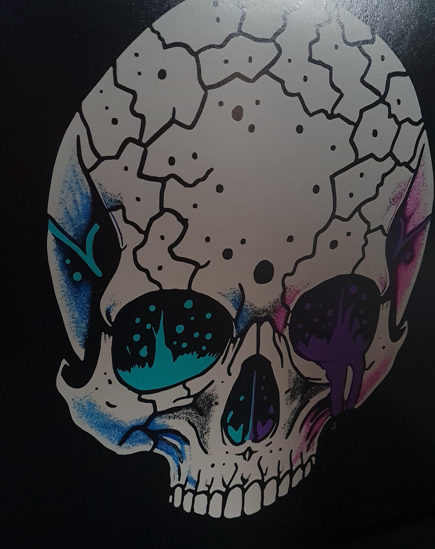Enchanted Skull - Giclée Art Print