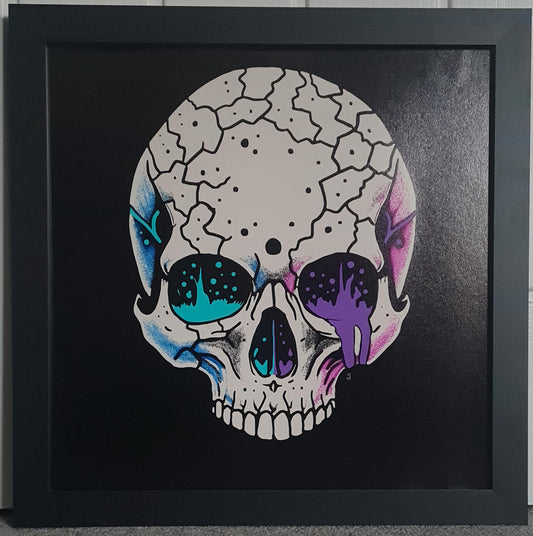 Enchanted Skull - Giclée Art Print